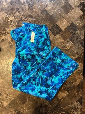 Jones New York Sport Tie Dye Pants